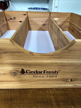 CedarFresh Cedar Storage Organizer 15 x 40 in